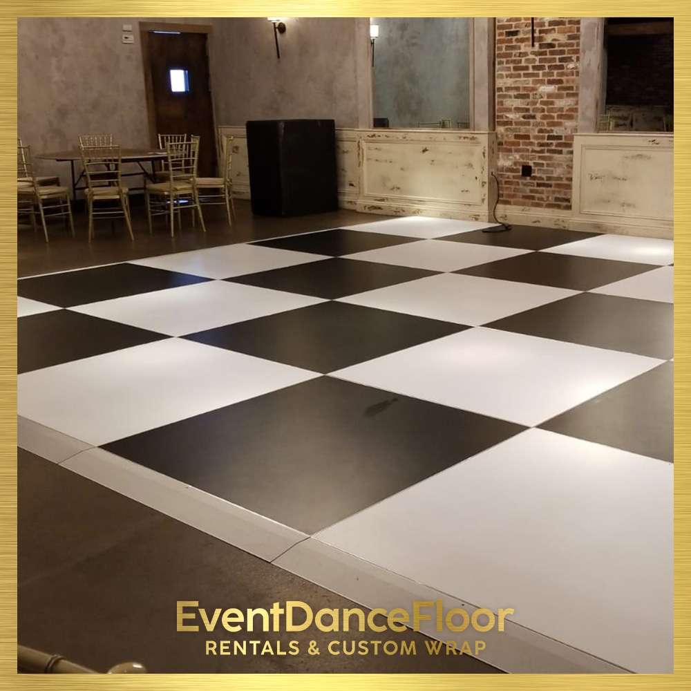 Are aluminum framed dance floors suitable for outdoor events?
