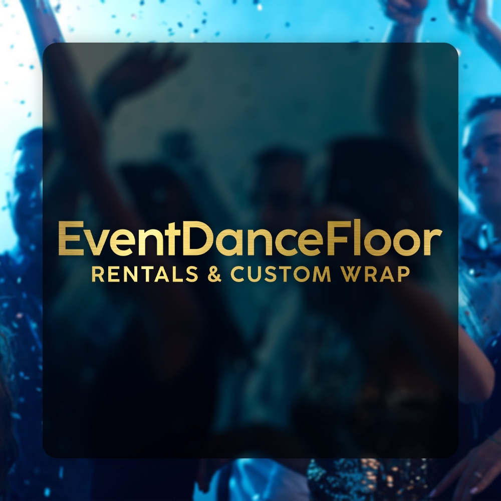 Are metallic finish dance floors suitable for outdoor events?